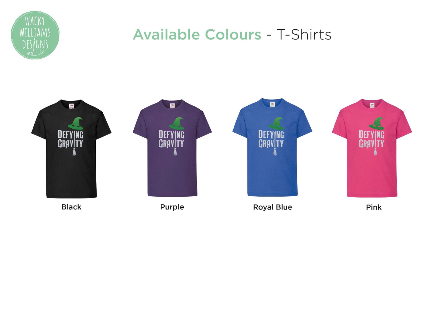 Wicked Glitter T-SHIRT, Wicked theatre musical t-shirt