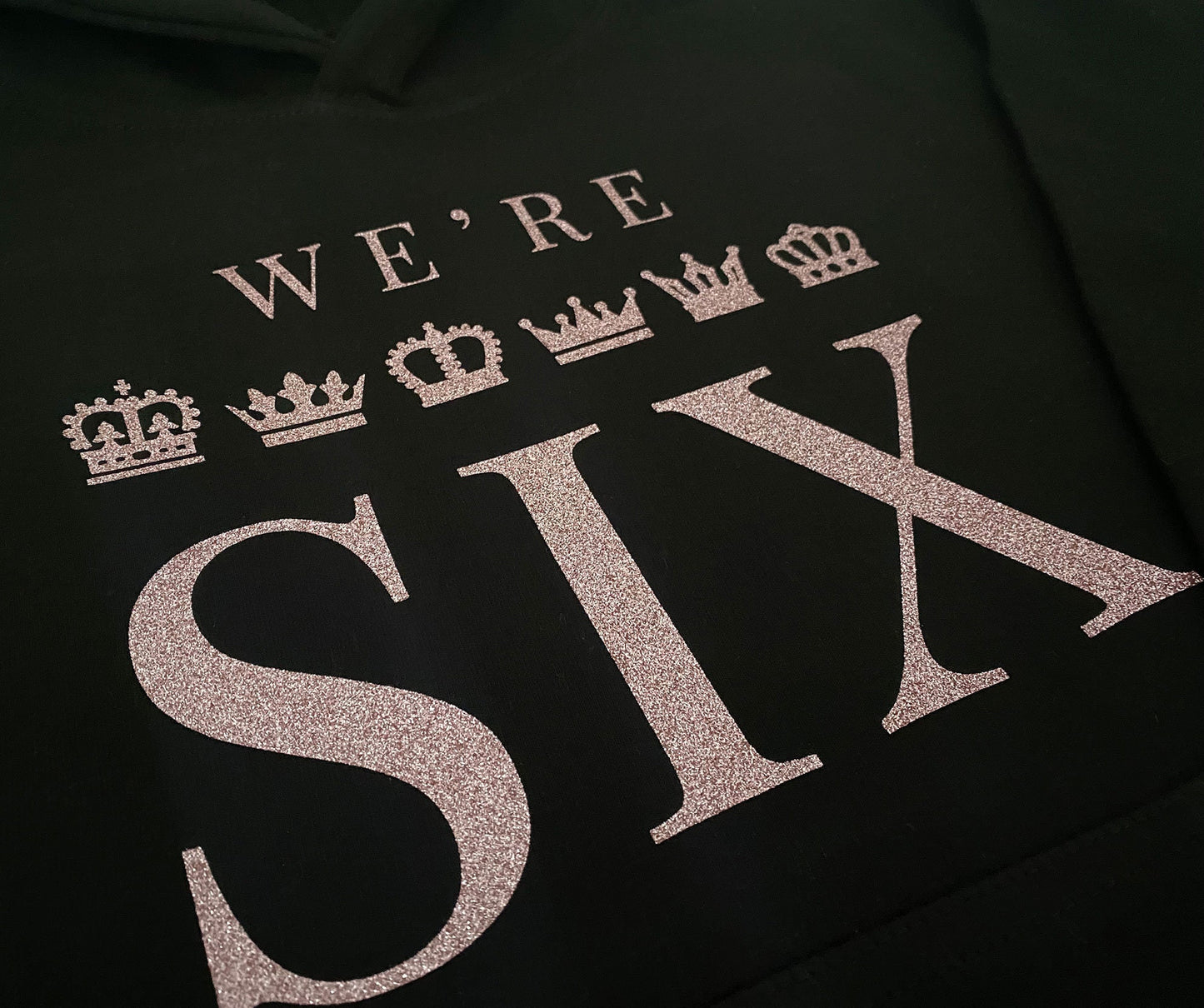 We're SIX, Glitter Six Musical Theatre Tote Bag
