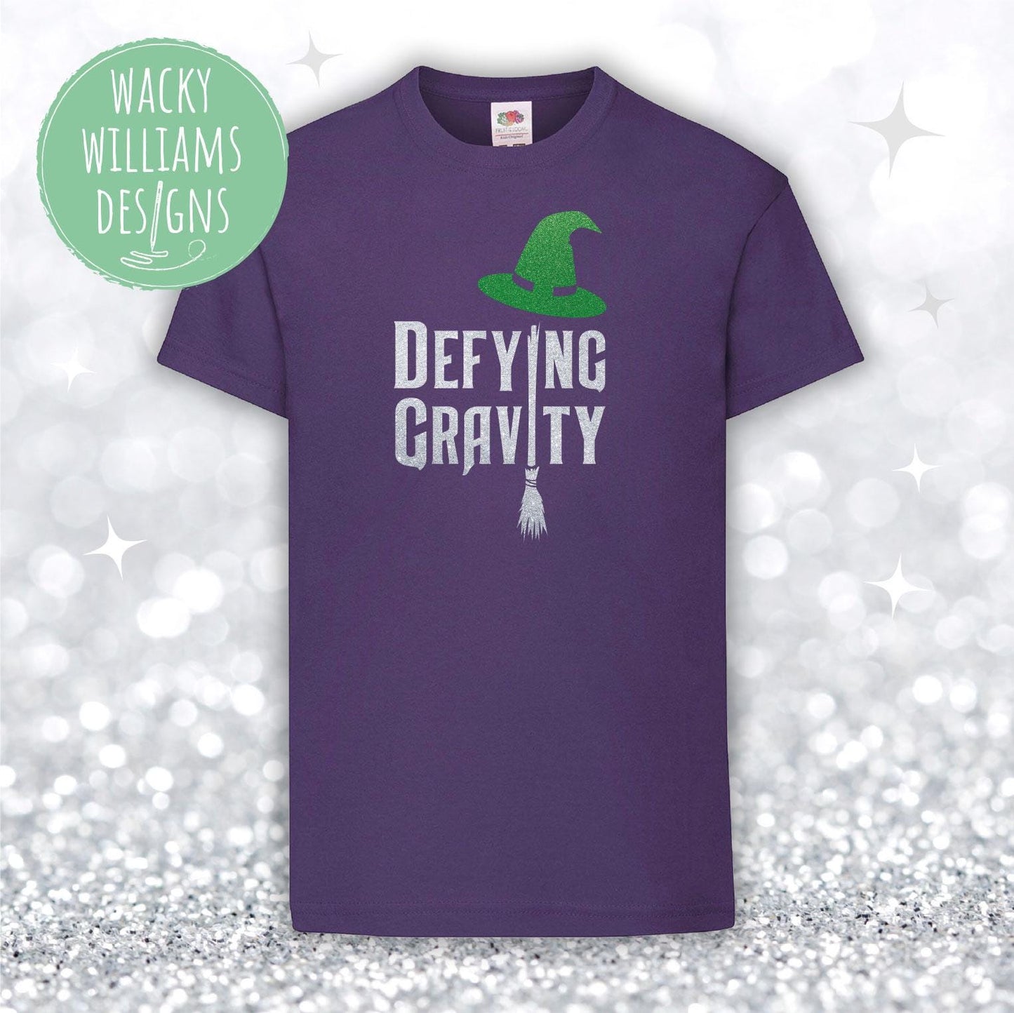 Wicked Glitter T-SHIRT, Wicked theatre musical t-shirt