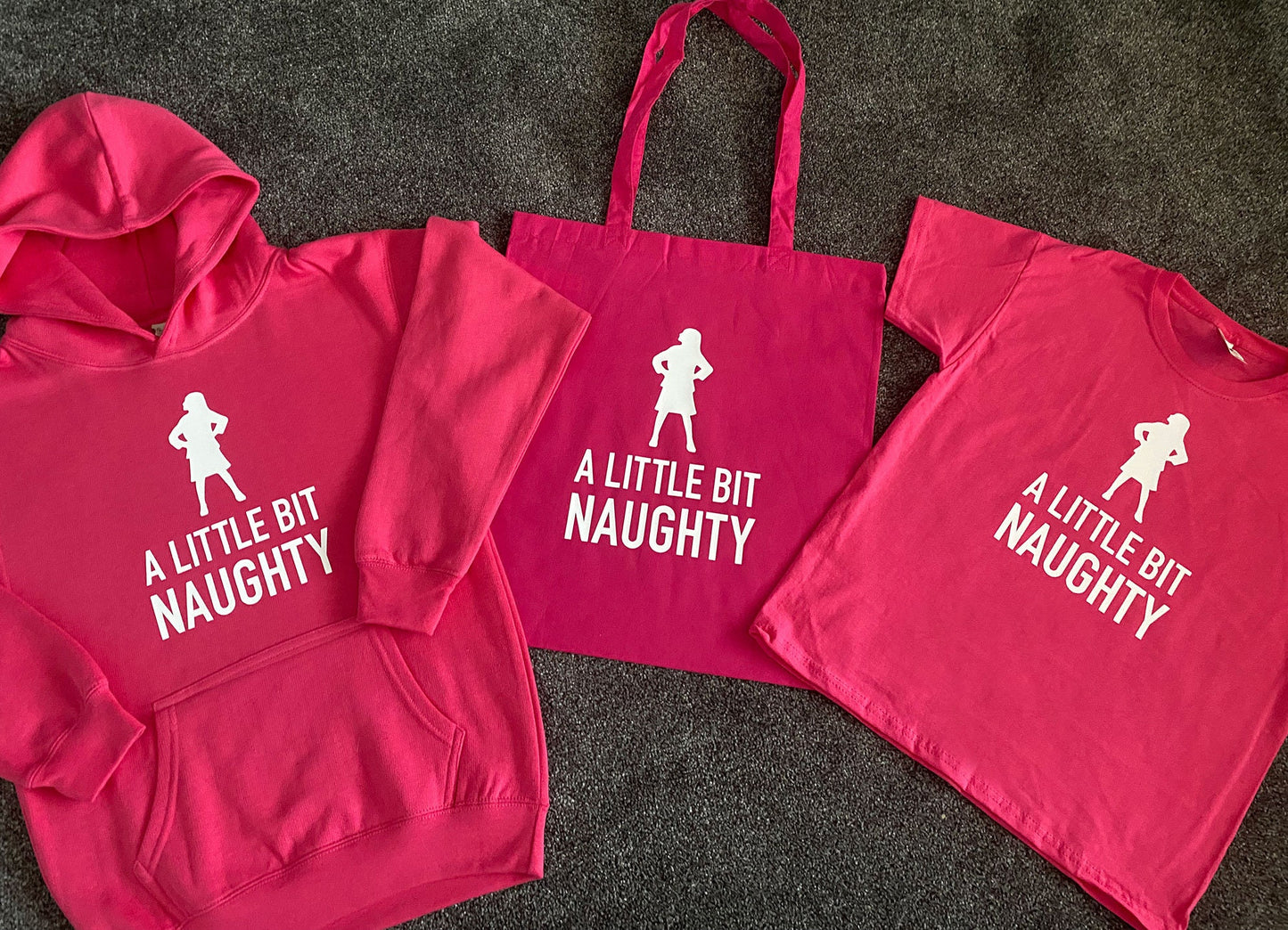 MATILDA HOODIE, Little bit naughty