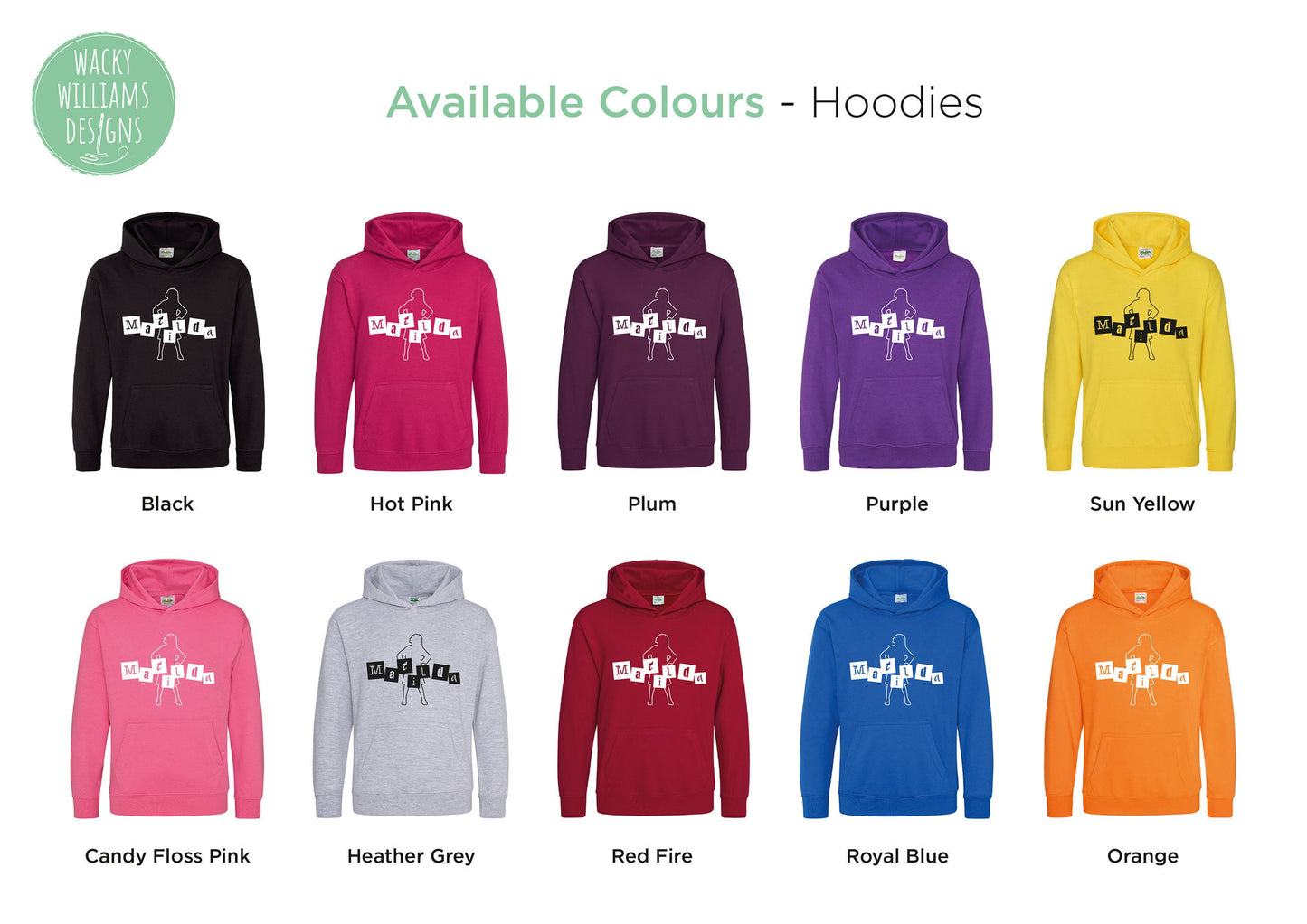 MATILDA HOODIE, Matilda Silhouette