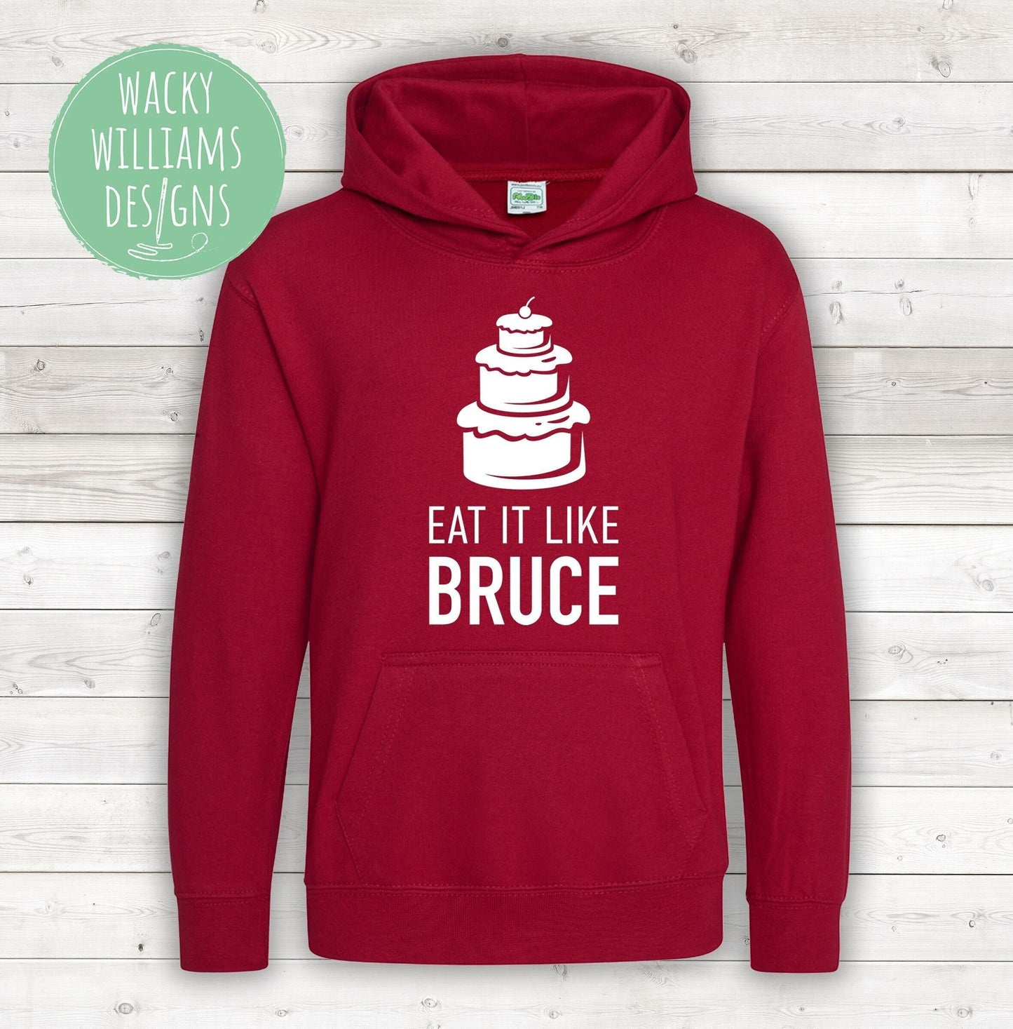 MATILDA HOODIE, Eat it like Bruce