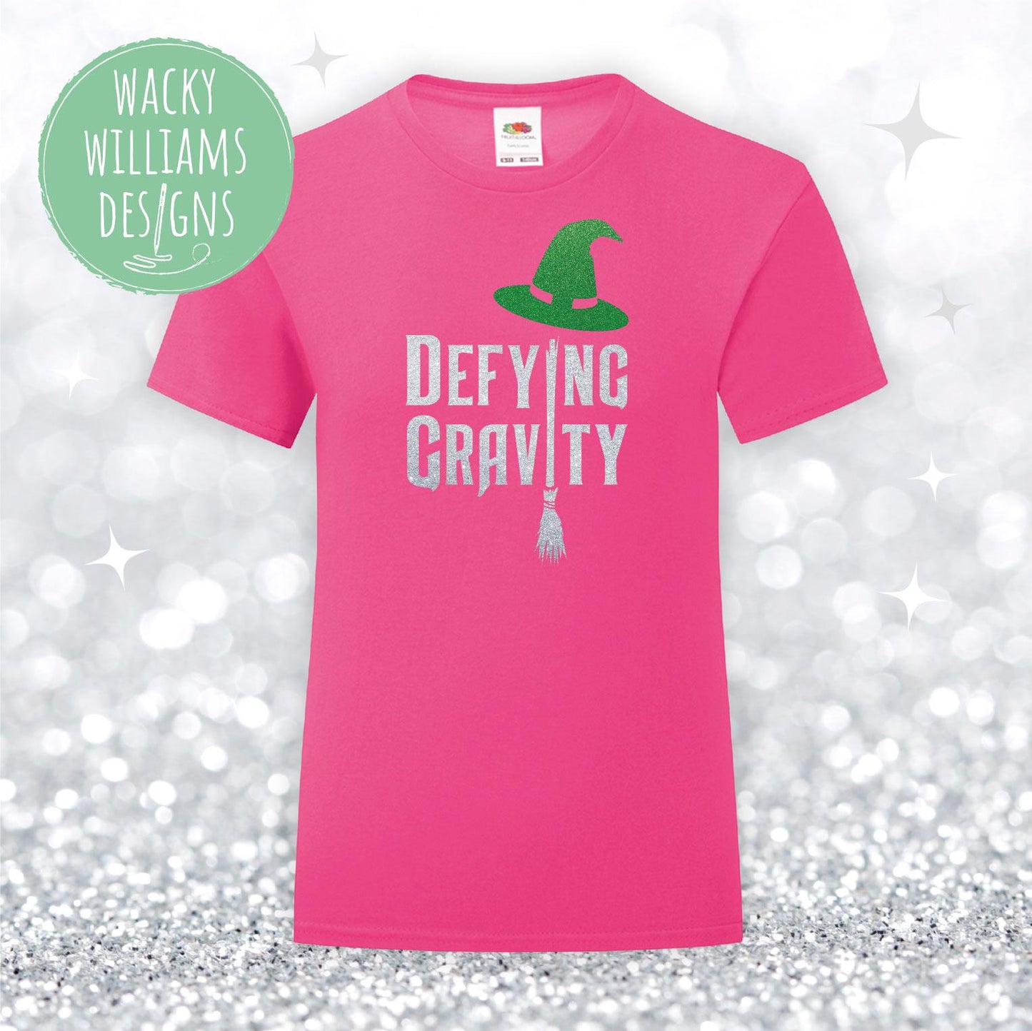 Wicked Glitter T-SHIRT, Wicked theatre musical t-shirt