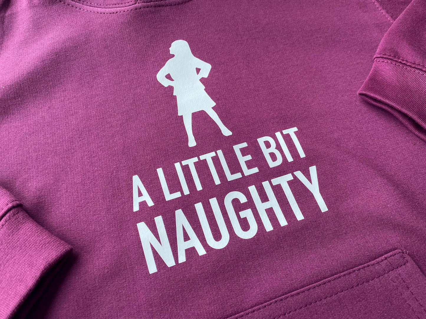MATILDA HOODIE, Little bit naughty