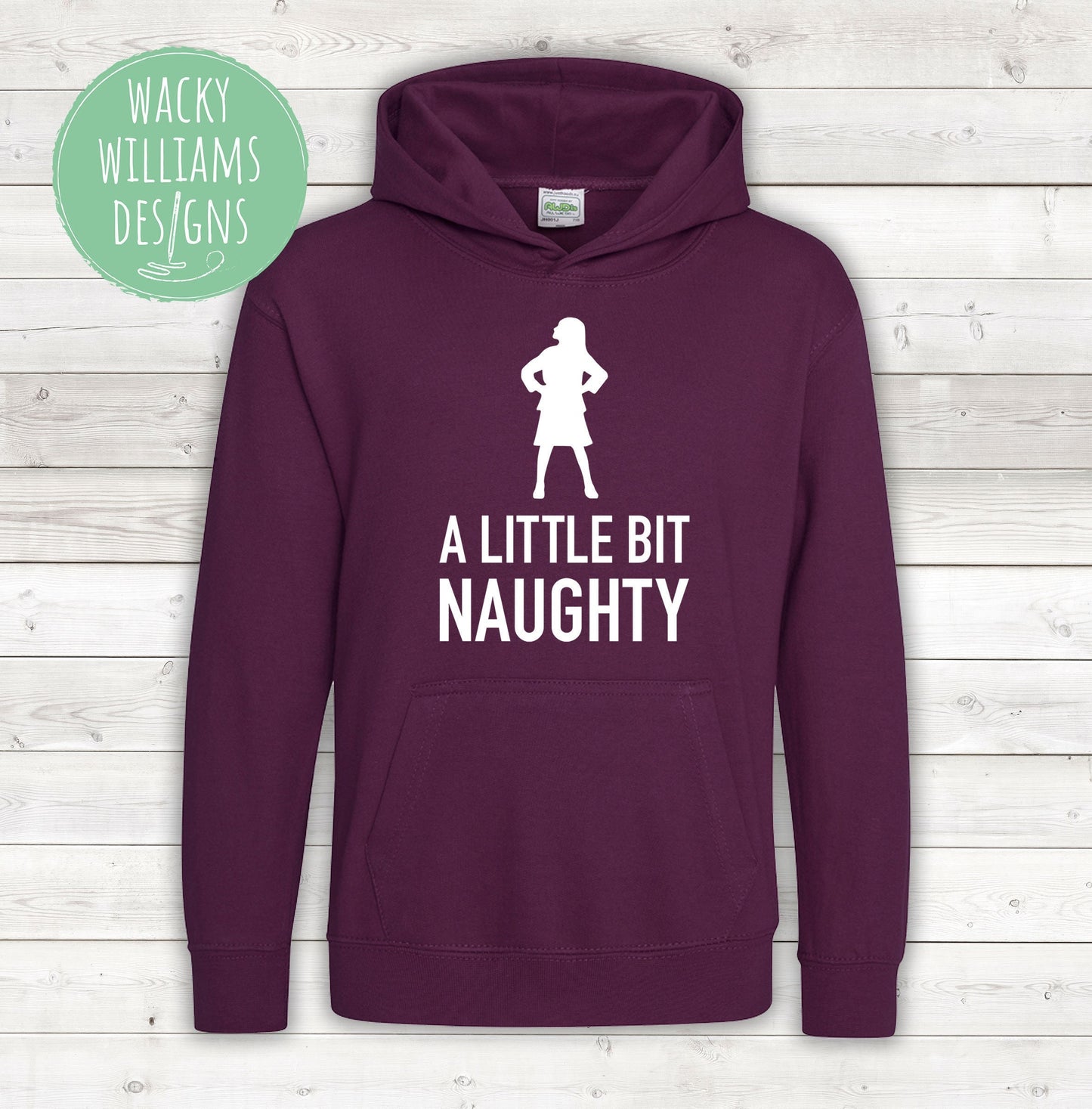 MATILDA HOODIE, Little bit naughty