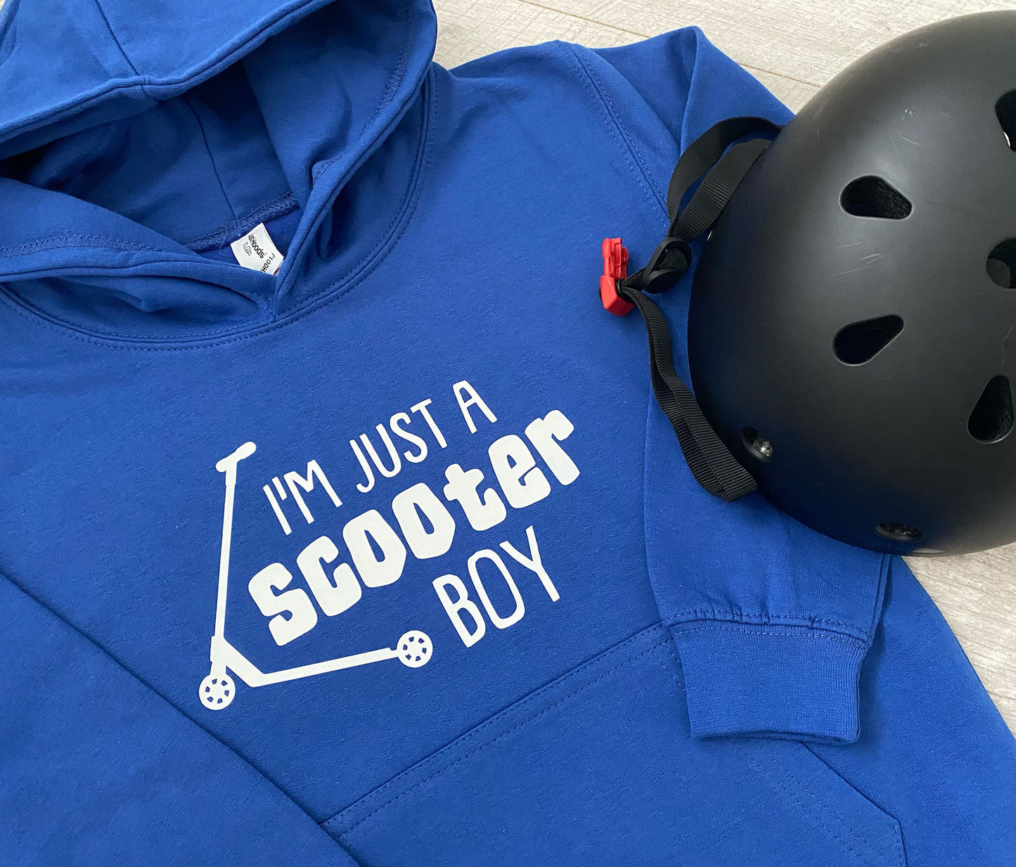 Scooter Boy T-Shirt: Kids Scooter Graphic Tee