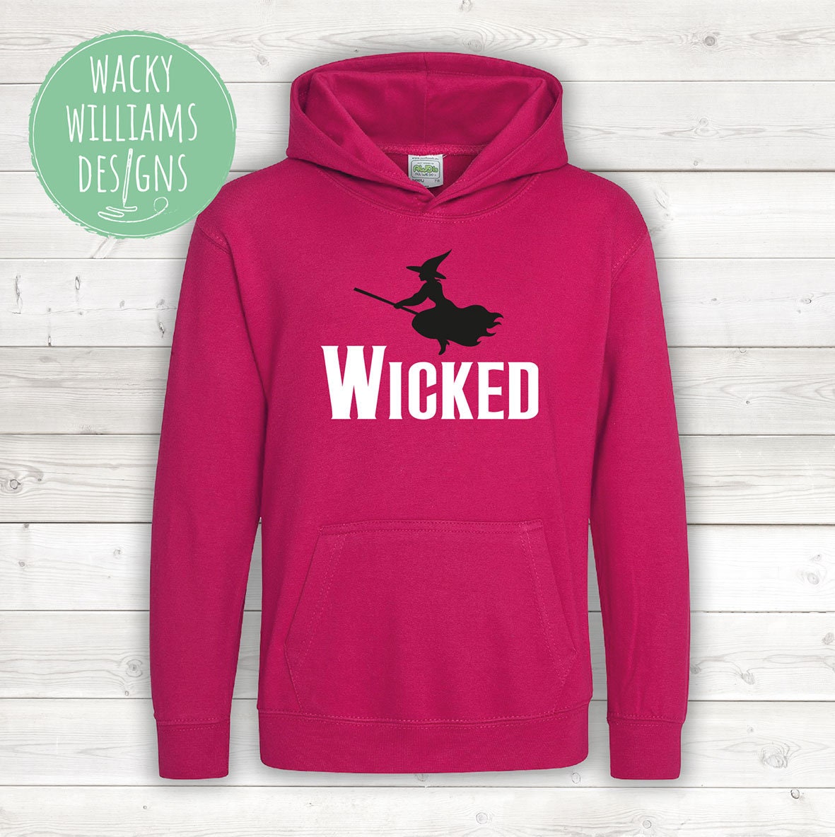 Wicked Kids Hoodie: Theatre Musical Sweatshirt