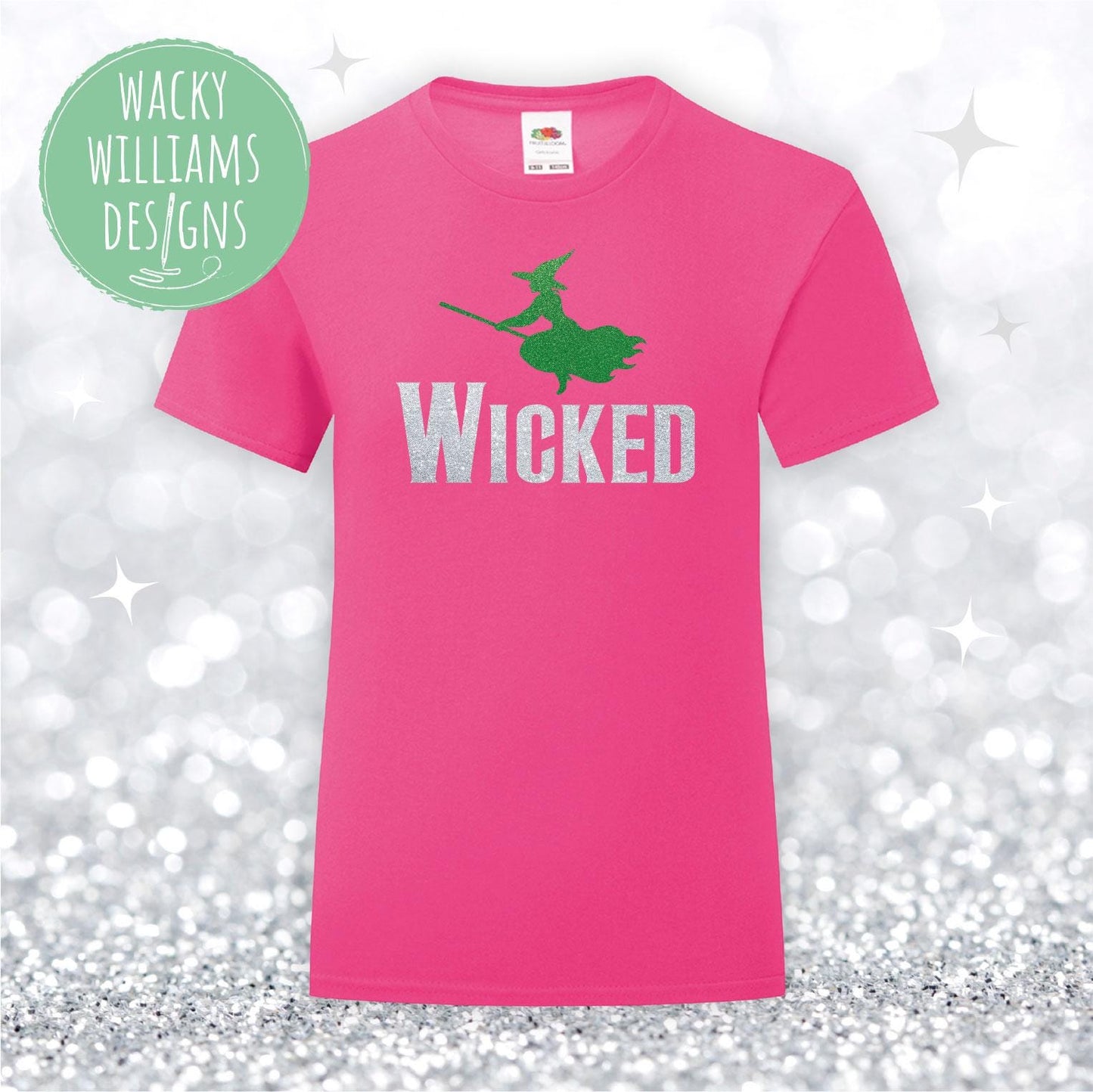 Glitter Wicked Witch T-Shirt: Musical Theatre Tee