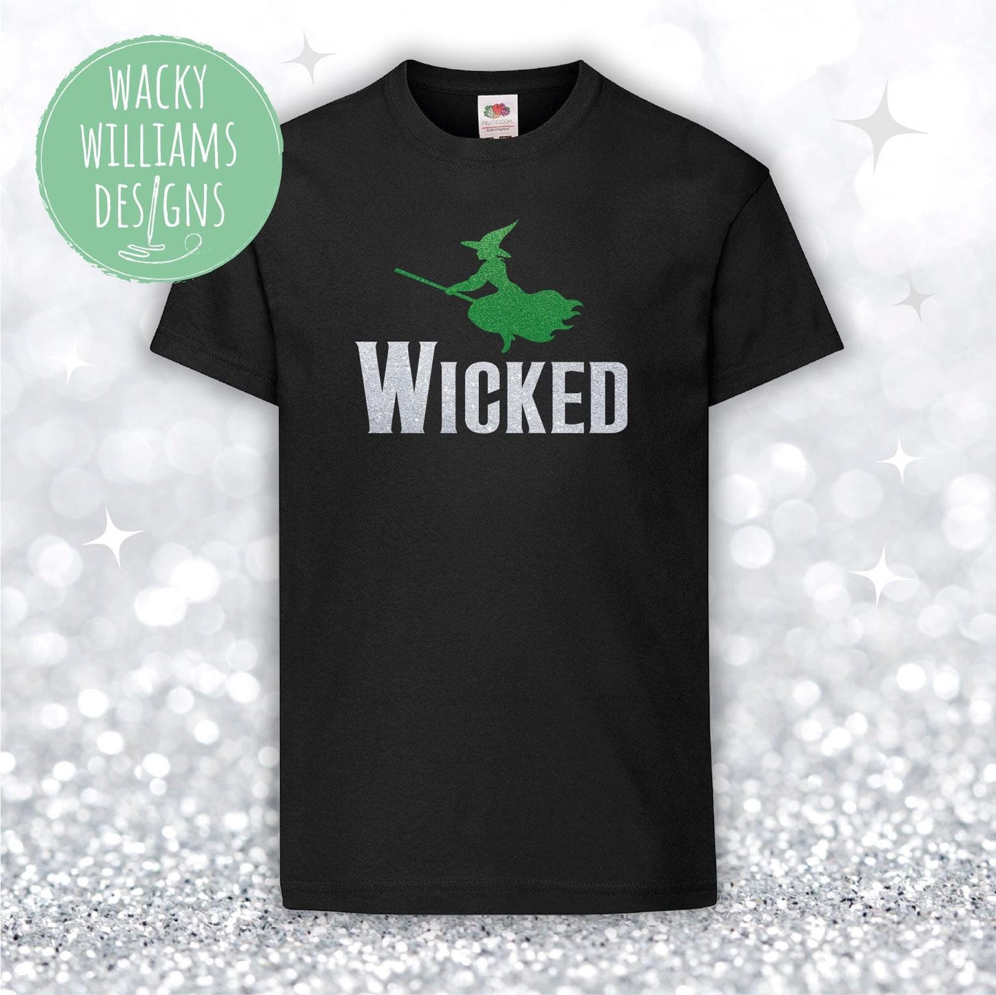 Glitter Wicked Witch T-Shirt: Musical Theatre Tee