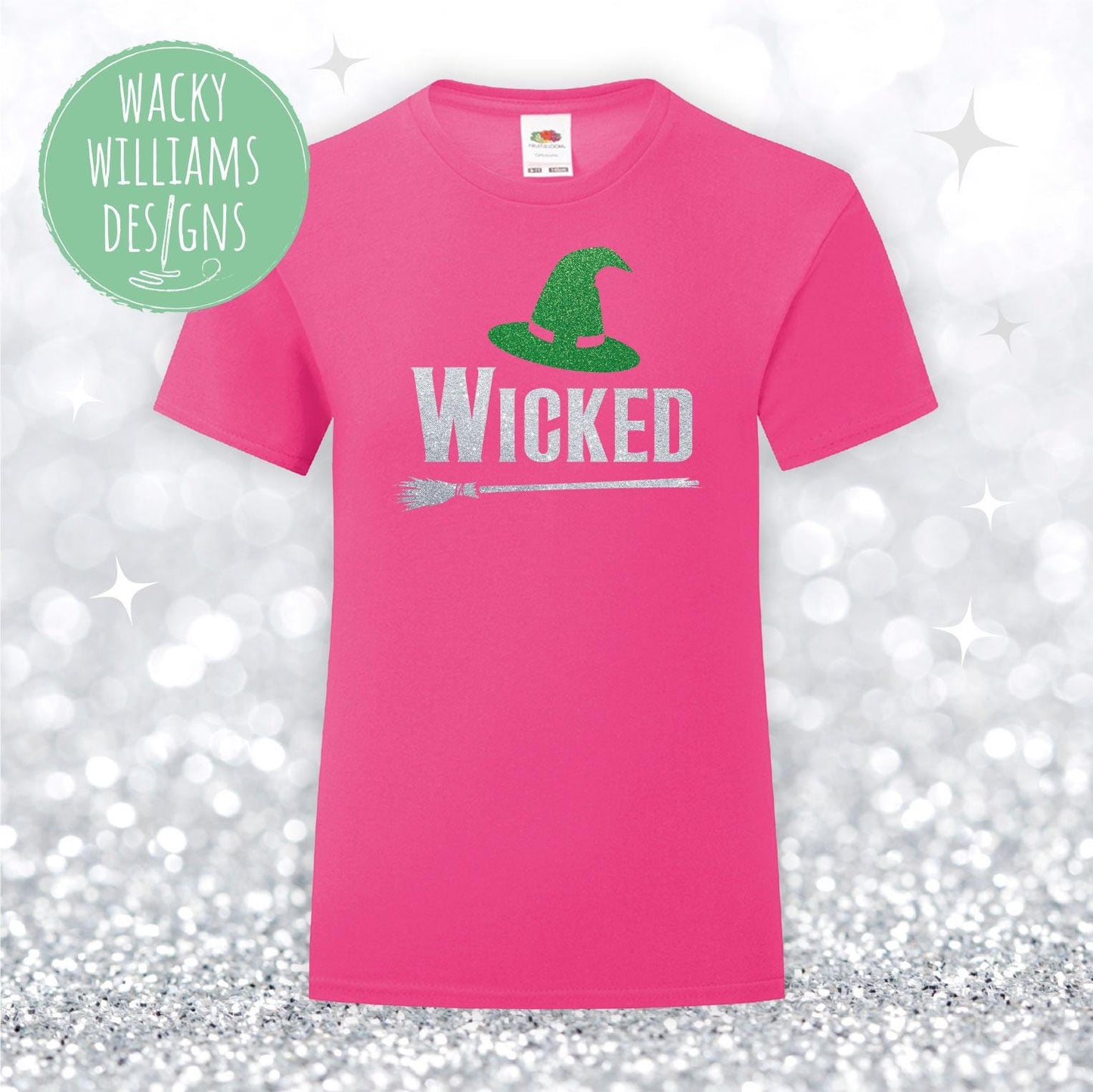 Wicked Glitter T-Shirt: Theatre Musical Tee