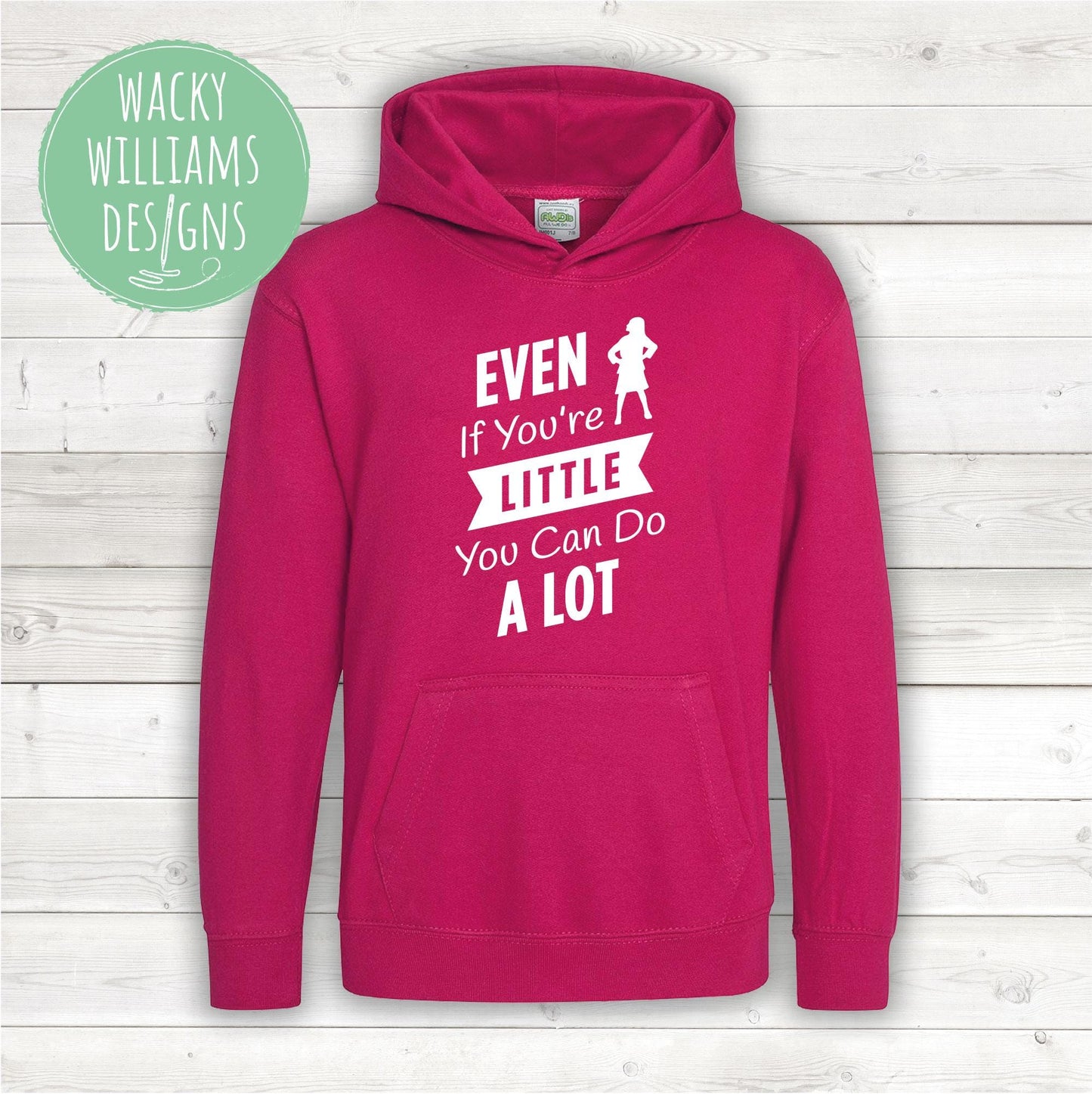 MATILDA HOODIE, Even if you're little you can do a lot