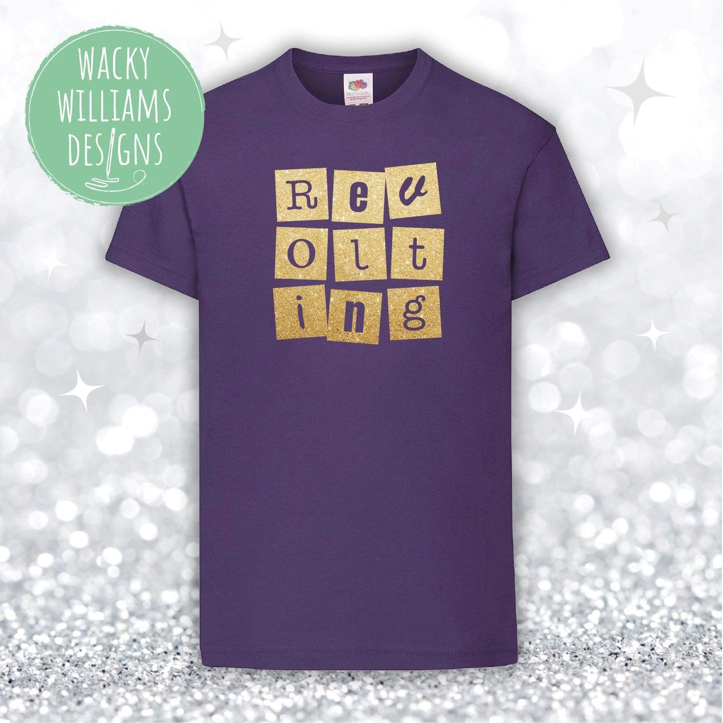 MATILDA t-shirt, Glitter Revolting children