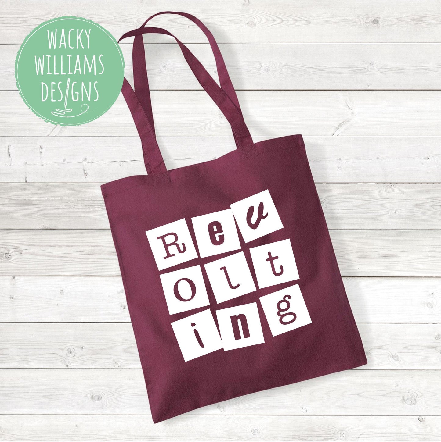 Matilda Tote Bag: Revolting Children Slogan, Cotton Shopping Bag