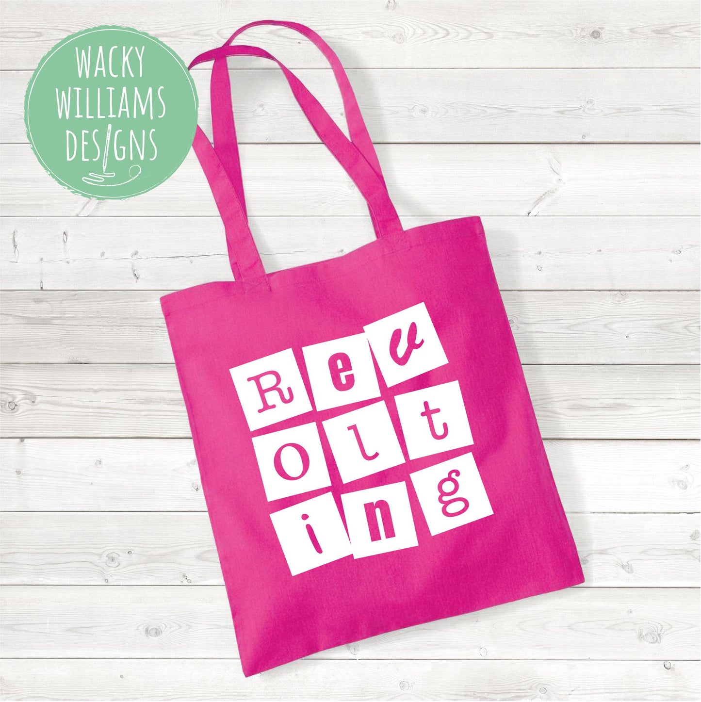 Matilda Tote Bag: Revolting Children Slogan, Cotton Shopping Bag