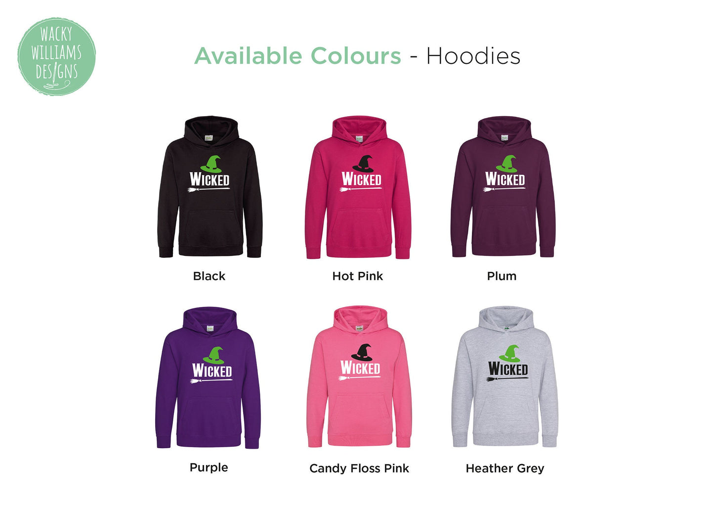 Wicked Hoodie, Wicked theatre musical hoodie