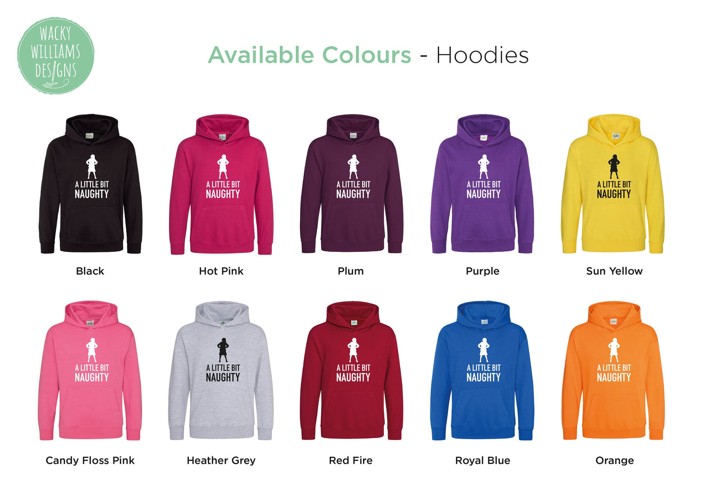 MATILDA HOODIE, Little bit naughty