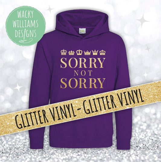 SIX Musical Hoodie - Glitter Sorry Not Sorry - Musical Theatre