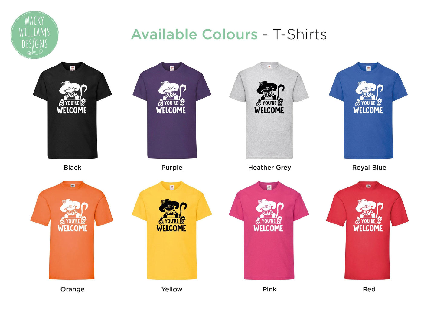 Moana - Your Welcome T-SHIRT, Moana t-shirt