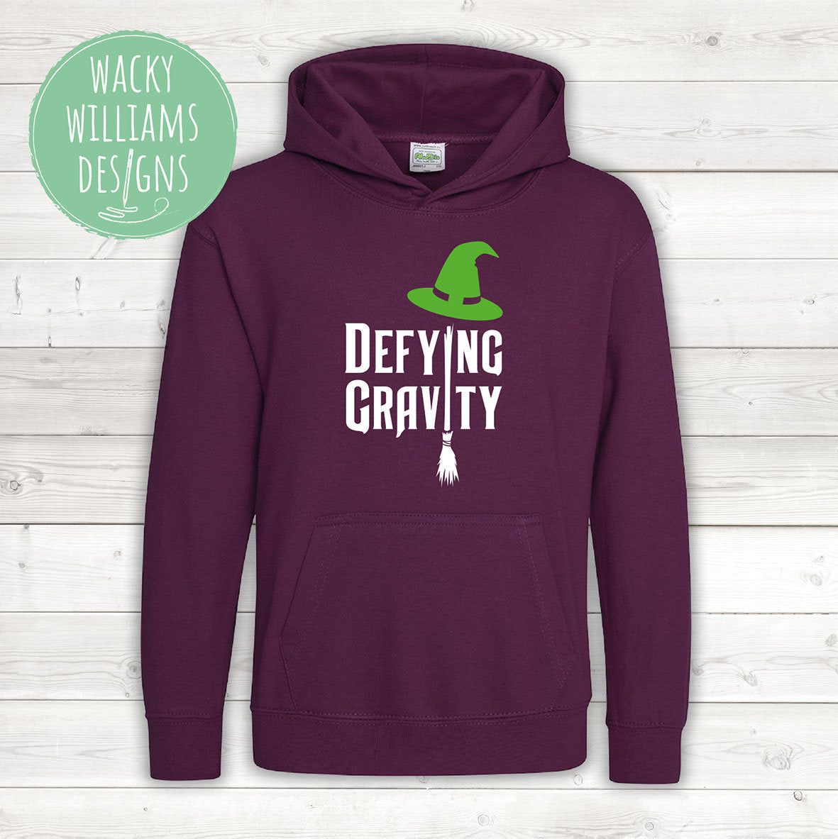 Defying gravity - Wicked Hoodie, Wicked theatre musical hoodie