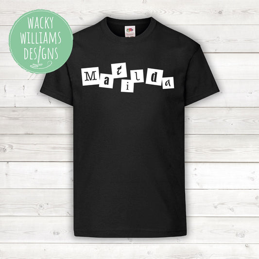 MATILDA t-shirt, Matilda blocks