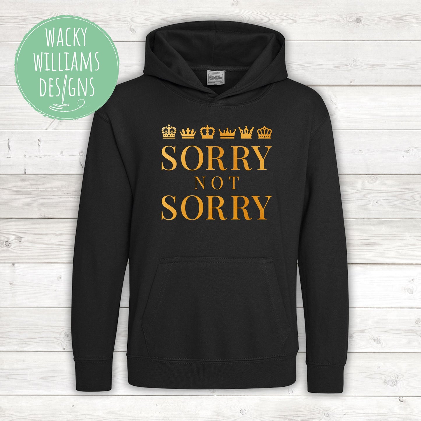 SIX The Musical Hoodie - "Sorry not Sorry" - Theatre Gift