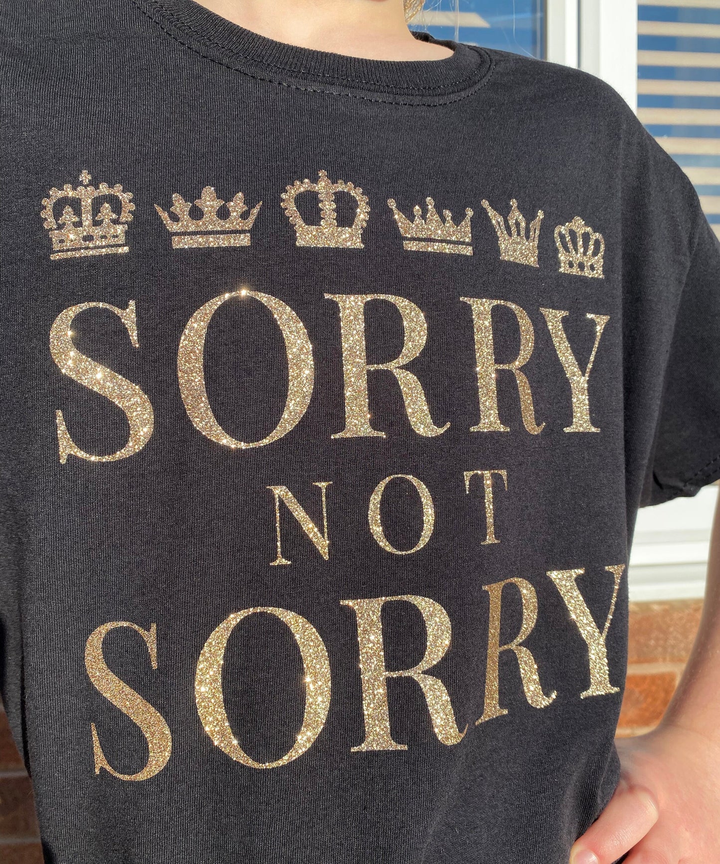 SIX Musical T-Shirt - Glitter Sorry Not Sorry - Musical Theatre