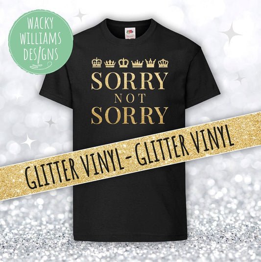 SIX Musical T-Shirt - Glitter Sorry Not Sorry - Musical Theatre