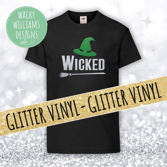 Wicked Glitter T-Shirt: Theatre Musical Tee