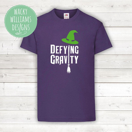 Defying Gravity- Wicked T-SHIRT, Wicked theatre musical t-shirt