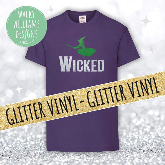 Glitter Wicked Witch T-Shirt: Musical Theatre Tee